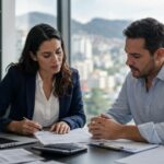 Contador em escritório de contabilidade em Santa Luzia MG atendendo empresário