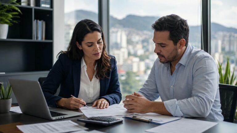 Contador em escritório de contabilidade em Santa Luzia MG atendendo empresário