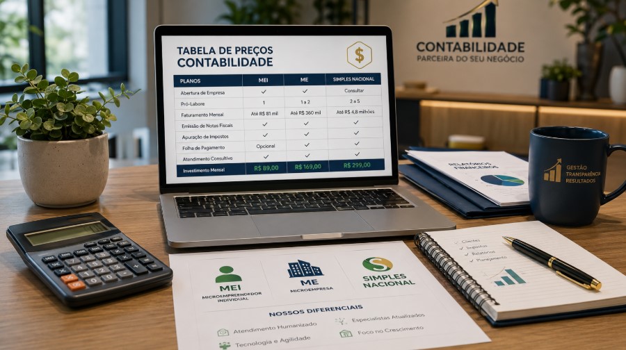imagem con tabela de preço de contadores em santa Luzia
